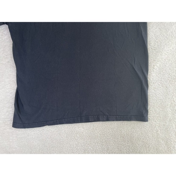 Billabong Shirt Mens Large Black Short Sleeve Surf Logo Graphic California Beach - Picture 6 of 8